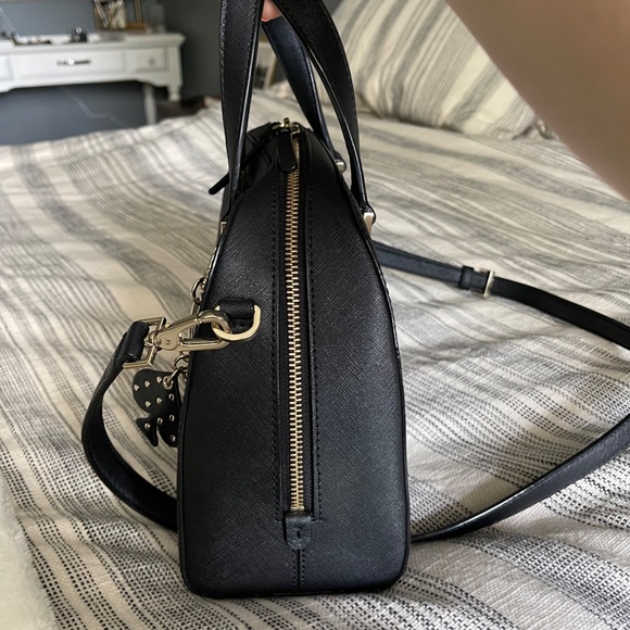 Kate Spade Handbag, Crossbody Option, Black - Picture 7 of 11